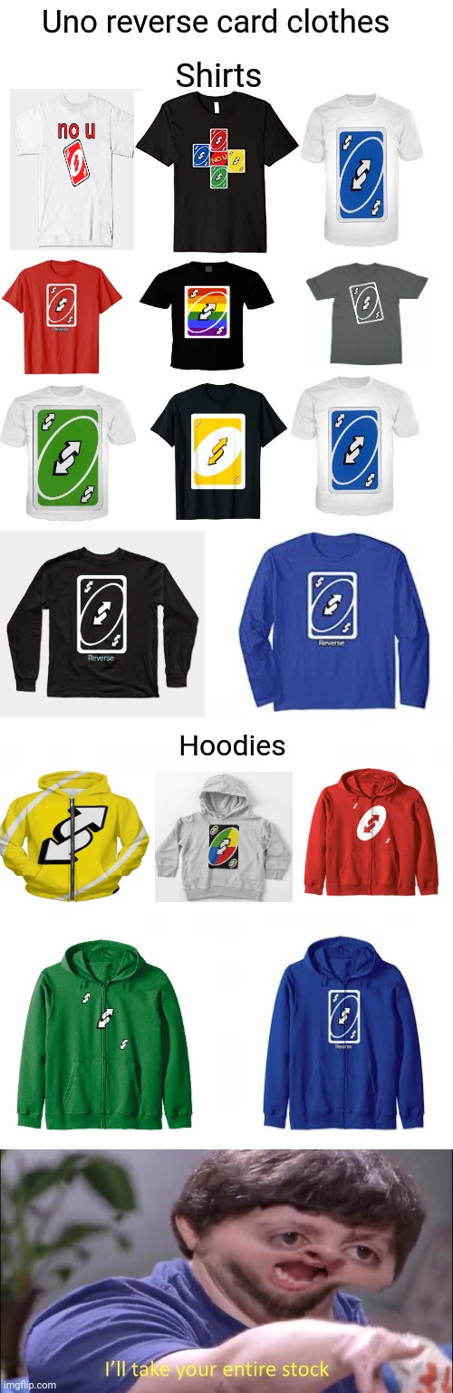 Uno Reverse Card Meme Merch for Sale