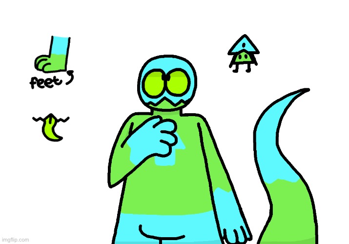 Neo the Gecko. | made w/ Imgflip meme maker