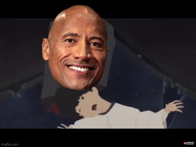 IMGflip for this | image tagged in the rock | made w/ Imgflip meme maker
