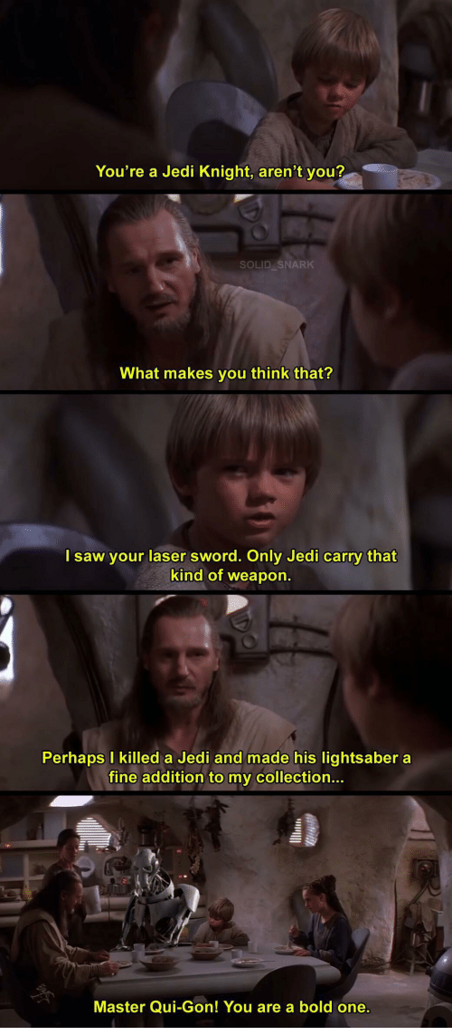 High Quality you're a jedi aren't you Blank Meme Template