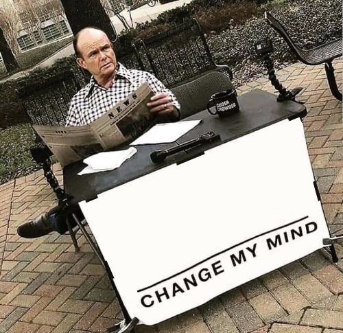 Red Change My Mind Blank Template Imgflip