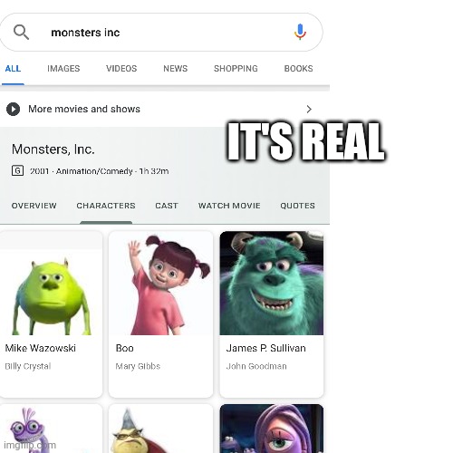 IT'S REAL | made w/ Imgflip meme maker
