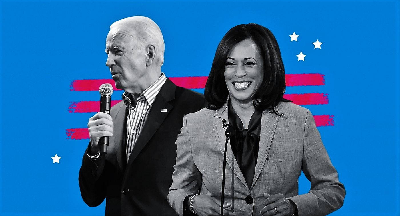 Joe Biden picks Kamala Harris Blank Meme Template