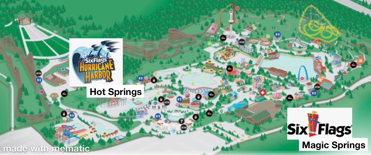 Six Flags Magic Springs Blank Meme Template