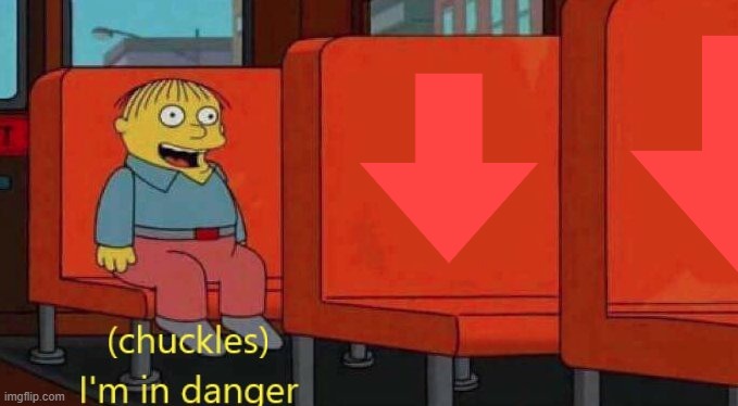 Chuckles I'm in danger Simpsons meme | image tagged in chuckles i'm in danger simpsons meme | made w/ Imgflip meme maker