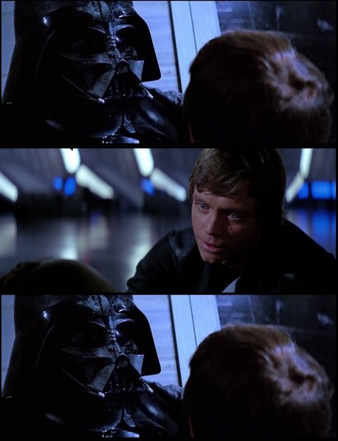 Vader Mask Off Blank Meme Template