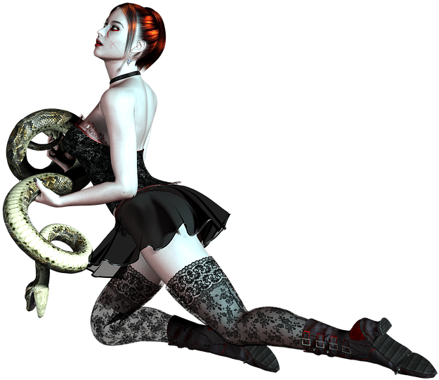 Redhead Chik Wit Snake 3 Blank Meme Template