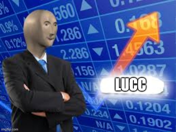 LUCC | LUCC | image tagged in stonks | made w/ Imgflip meme maker