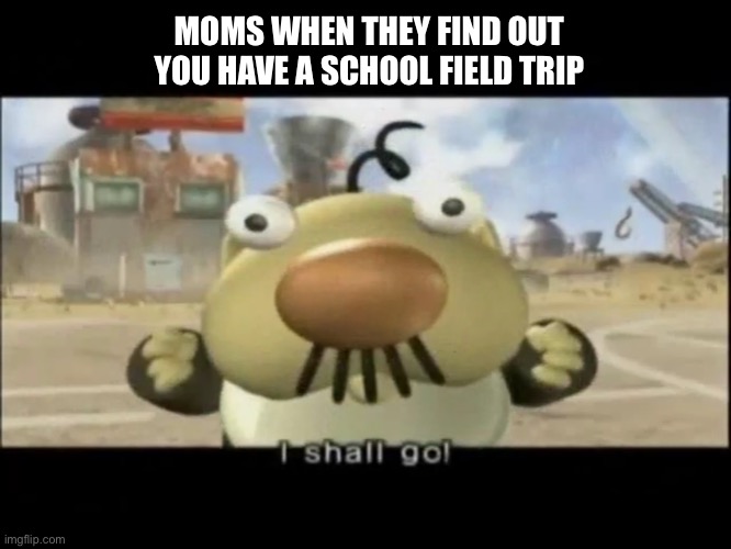 Moms when they find out you have a school field trip | MOMS WHEN THEY FIND OUT YOU HAVE A SCHOOL FIELD TRIP | image tagged in moms,school,gaming,memes,bruh | made w/ Imgflip meme maker