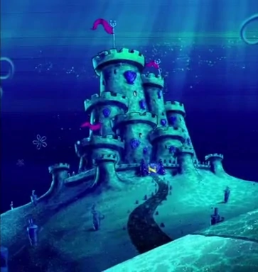 High Quality King Neptune Castle Blank Meme Template