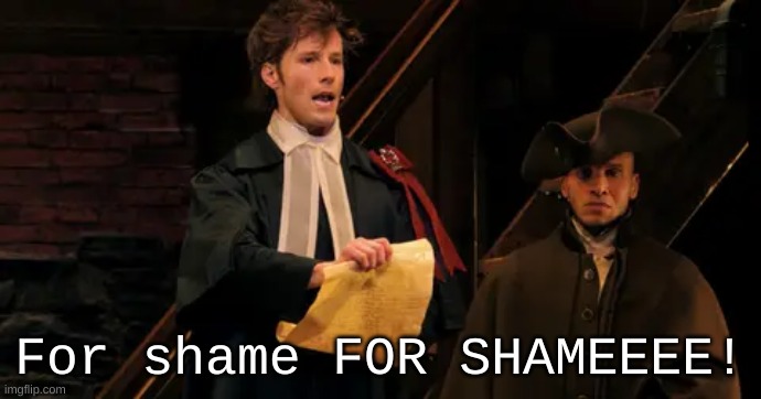 For shame FOR SHAMEEEE! | made w/ Imgflip meme maker