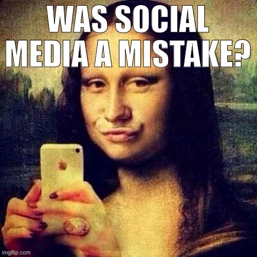 Does social media bring us together, or has it turned us all into smartphone zombies or worse? | image tagged in social media,mistake,fake news,misinformation,media,imgflip | made w/ Imgflip meme maker