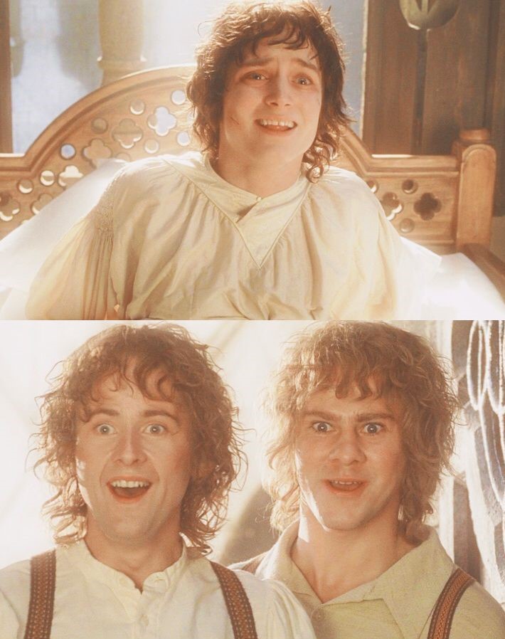 High Quality Frodo Waking Up Blank Meme Template