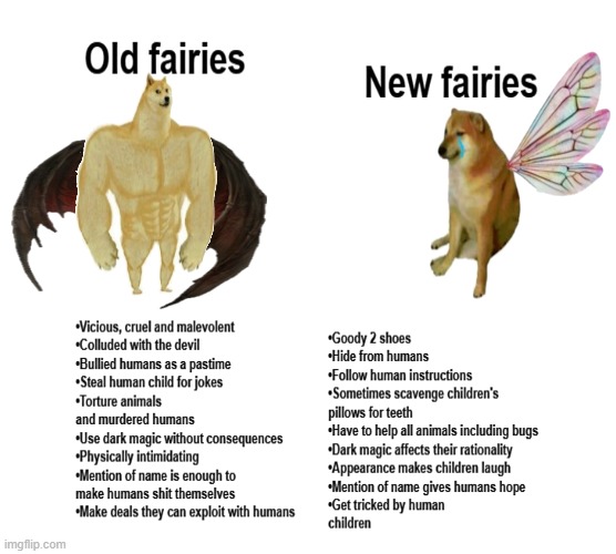 Fairies are evil | image tagged in evil | made w/ Imgflip meme maker