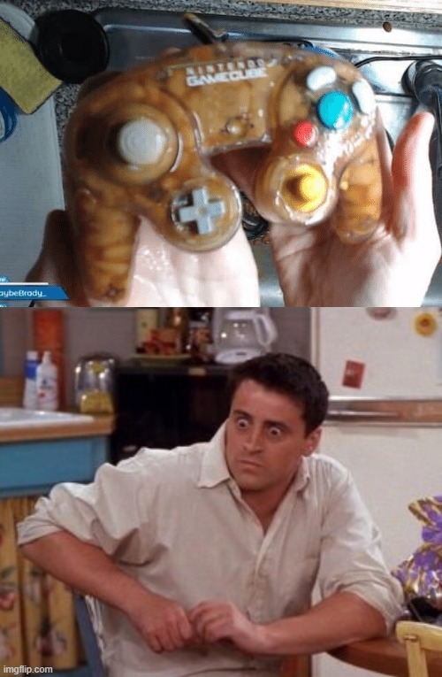 cursed controller | image tagged in comprehending joey,cursed image,cursed,beans | made w/ Imgflip meme maker