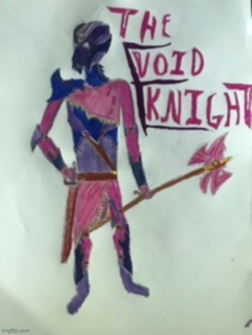 The Void Knight! Bio in the comments. | made w/ Imgflip meme maker