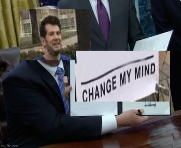 crossover | image tagged in memes,trump bill signing,crossover,funny,funny memes | made w/ Imgflip meme maker