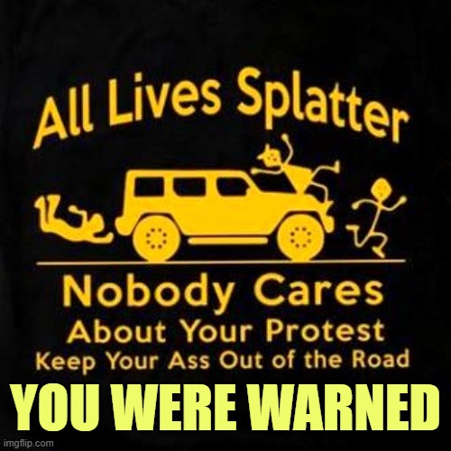 Enough BLM thuggery, you are being cancelled as of now. | YOU WERE WARNED | image tagged in all lives matter,blm | made w/ Imgflip meme maker