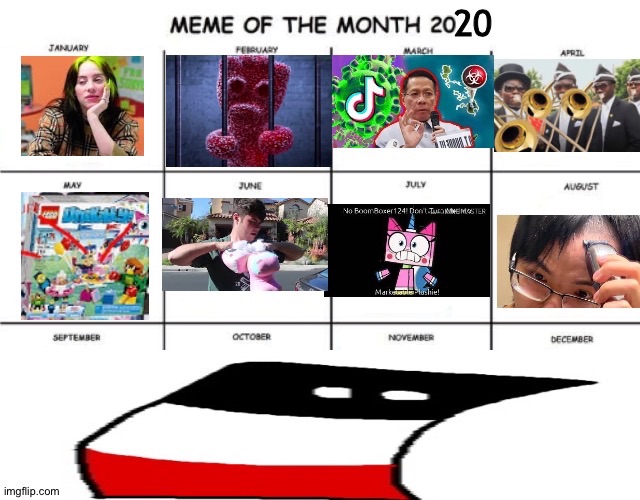 High Quality Meme of the month Blank Meme Template