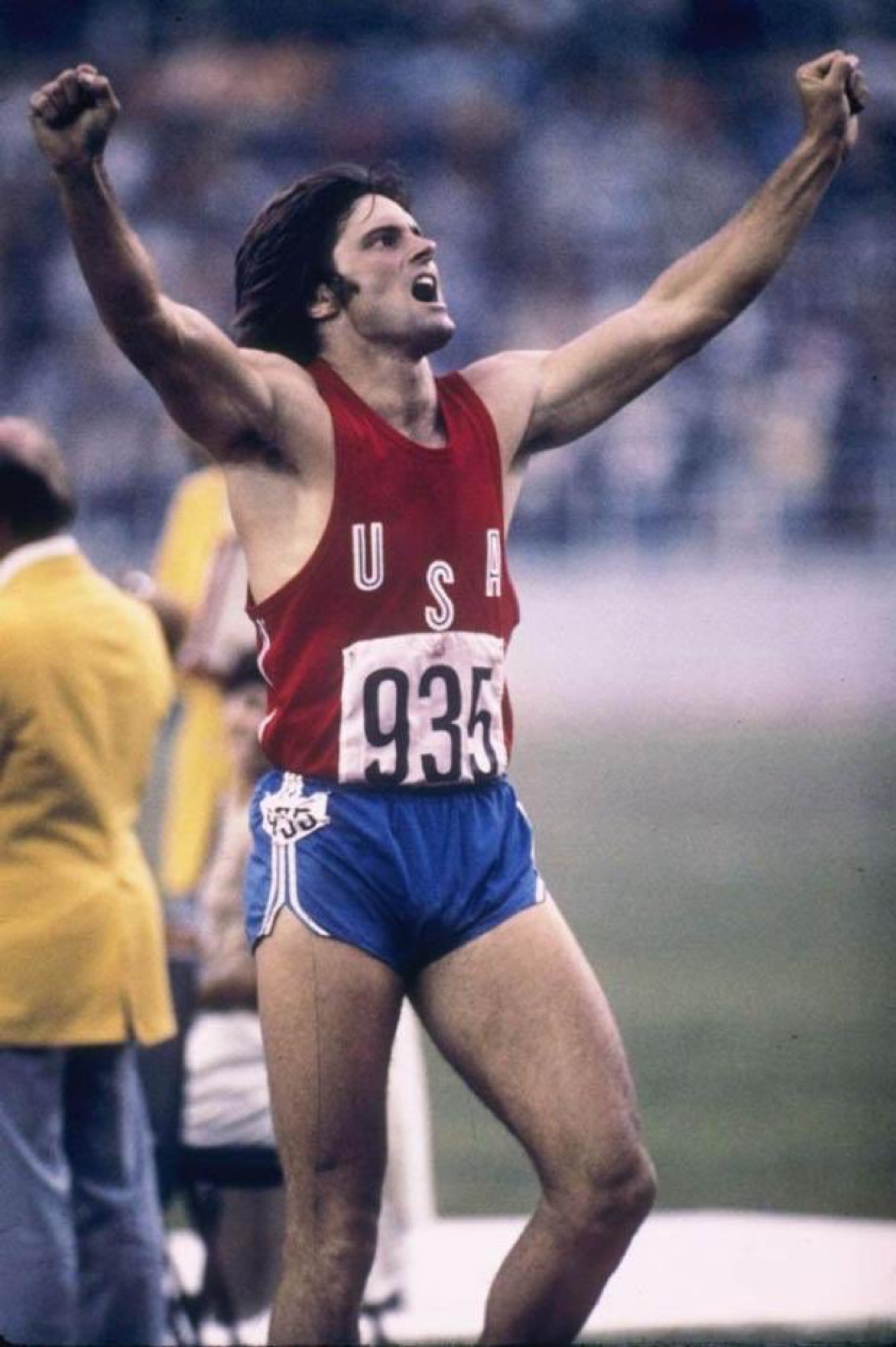 Bruce Jenner Olympian Blank Meme Template