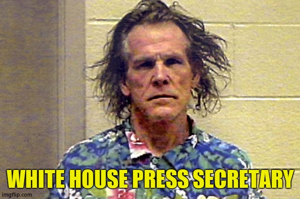 Nick Nolte | WHITE HOUSE PRESS SECRETARY | image tagged in nick nolte | made w/ Imgflip meme maker