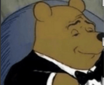 High Quality Fancy Winnie The Pooh Blank Meme Template