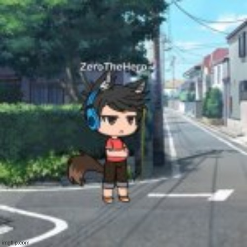 I have been dared by meh friend to add wolf appendges to meh character | made w/ Imgflip meme maker