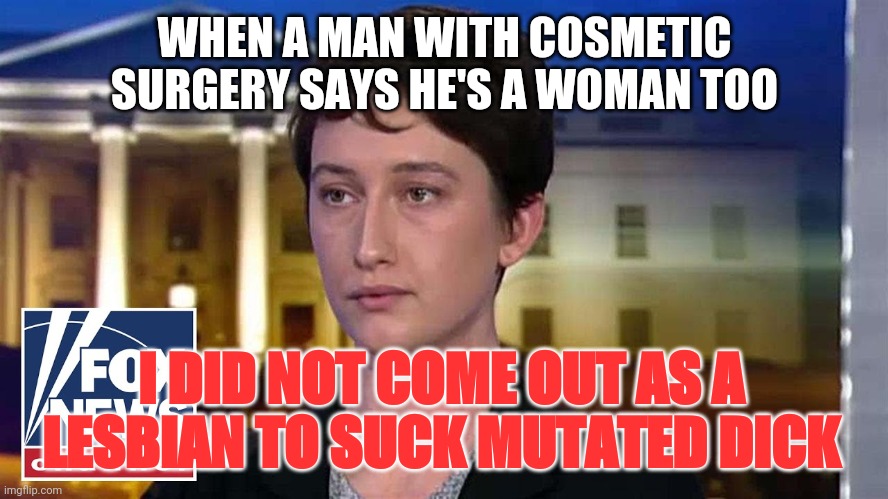 True feminism is radical | WHEN A MAN WITH COSMETIC SURGERY SAYS HE'S A WOMAN TOO; I DID NOT COME OUT AS A LESBIAN TO SUCK MUTATED DICK | image tagged in radical feminism,radfem,true,true story,funny memes,memes | made w/ Imgflip meme maker