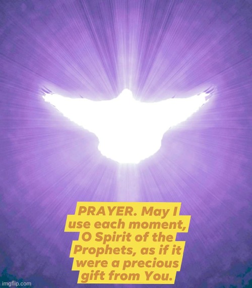 Prayer to The Holy Spirit | image tagged in catholic,holy spirit,holy bible,mary,pandemic,coronavirus | made w/ Imgflip meme maker