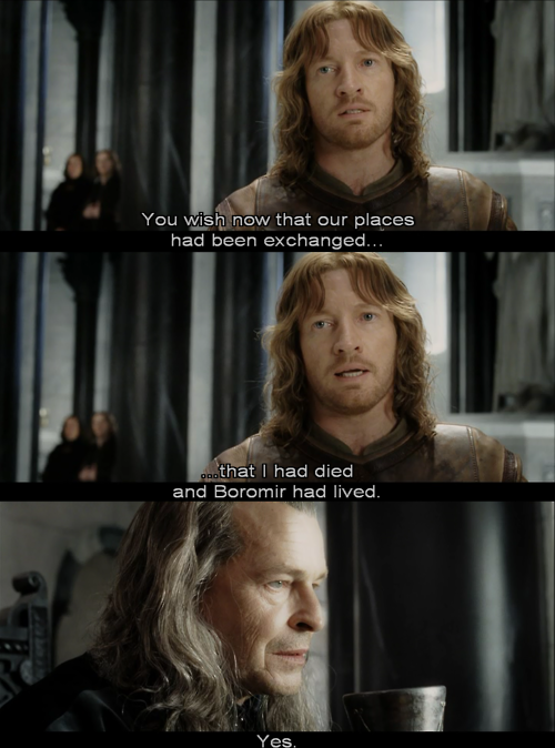 High Quality Faramir and Denethor Blank Meme Template