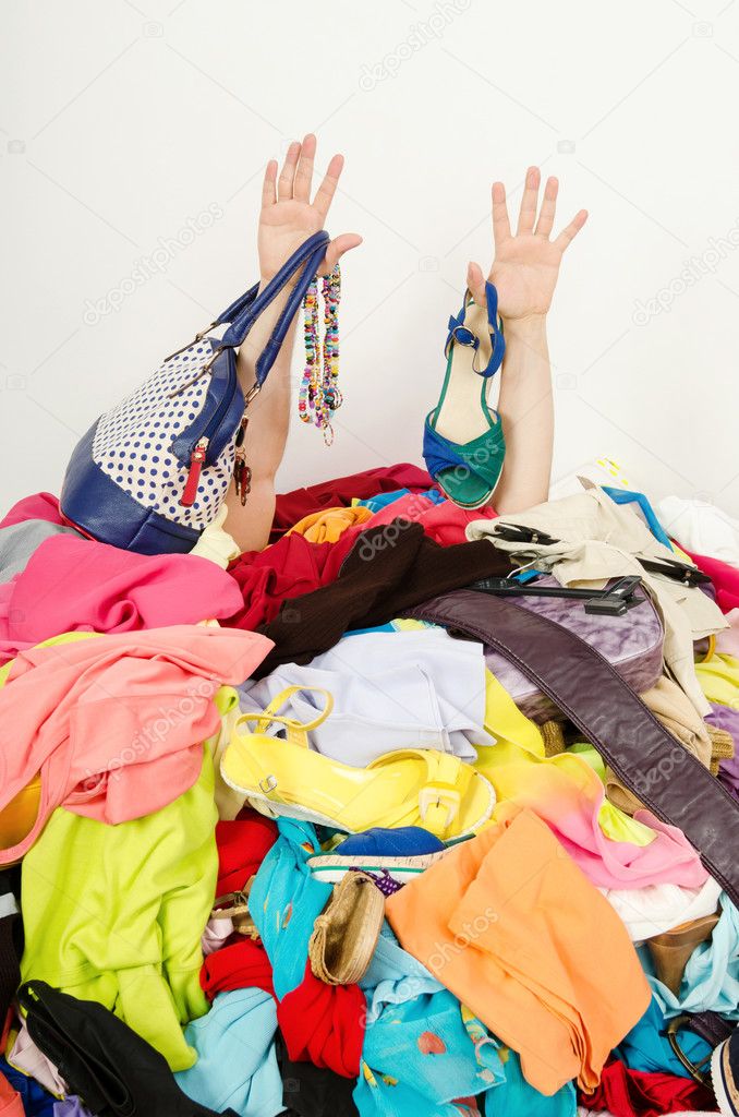 Clothes pile Blank Meme Template