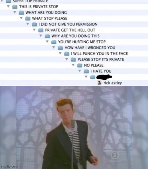 Rick rolling has reached its peak - Imgflip