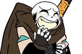 Ink! Sans Laughing Blank Meme Template