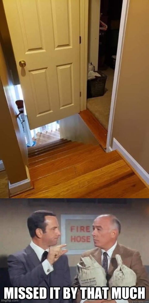 Watch that first step! | image tagged in construction,fail,get smart,funny memes | made w/ Imgflip meme maker