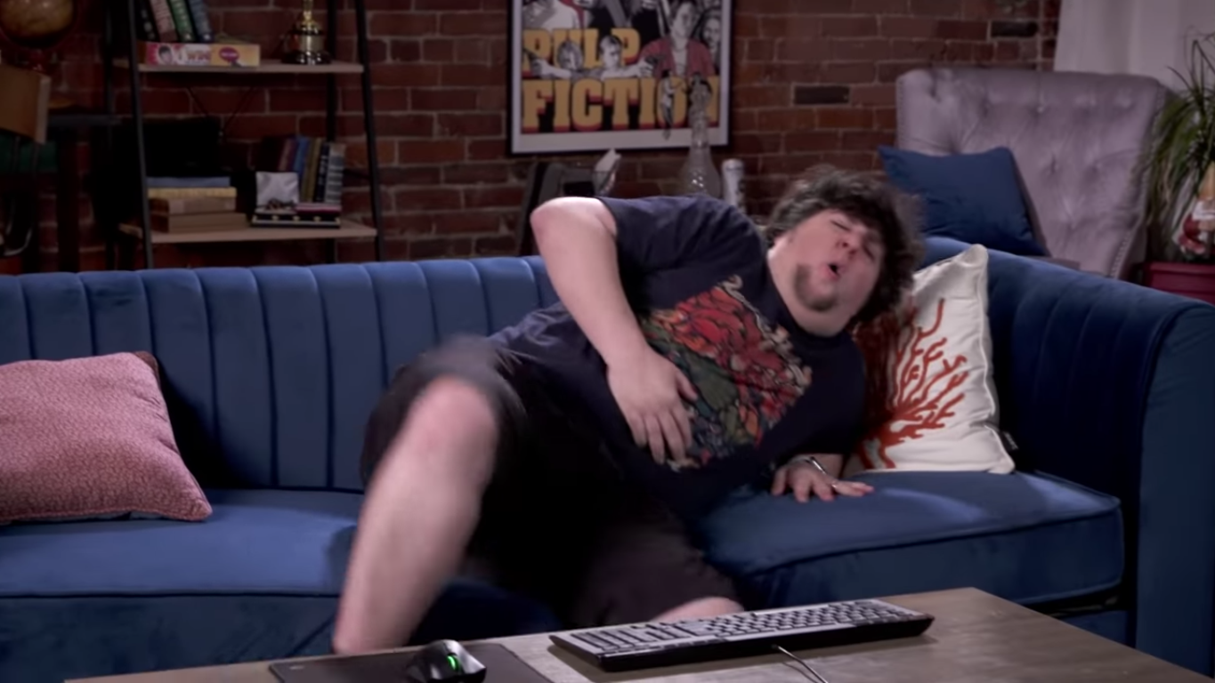 High Quality Jontron gets shot [Blank template] Blank Meme Template