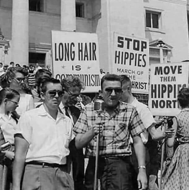 High Quality 60’s protest Blank Meme Template