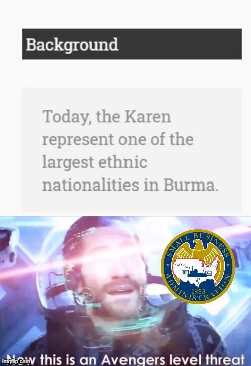 Karen Invasion | image tagged in karen,now this is an avengers level threat | made w/ Imgflip meme maker