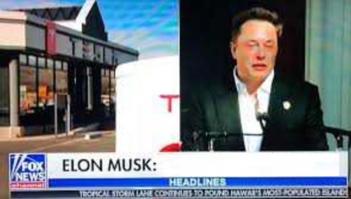 High Quality Elon Musk fake news headline Blank Meme Template