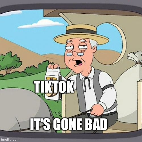 Pepperidge Farm Remembers | TIKTOK; IT'S GONE BAD | image tagged in memes,pepperidge farm remembers | made w/ Imgflip meme maker