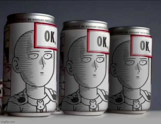 One punch soda | image tagged in ok soda,one punch man,soda,repost,memes | made w/ Imgflip meme maker
