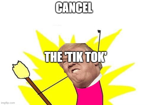 Y ALL THE X stupid | CANCEL; THE 'TIK TOK' | image tagged in memes,x all the y | made w/ Imgflip meme maker