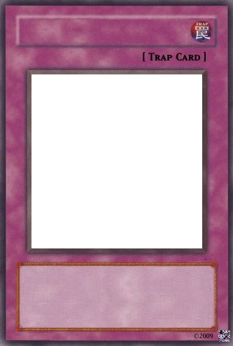 yu gi oh trampa Blank Meme Template