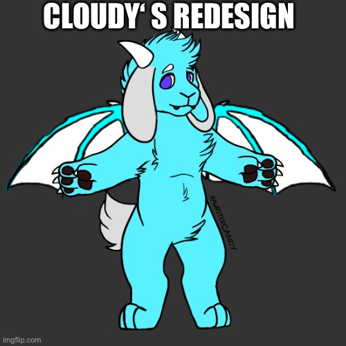 I didn’t copy you bloo | CLOUDY‘ S REDESIGN | made w/ Imgflip meme maker