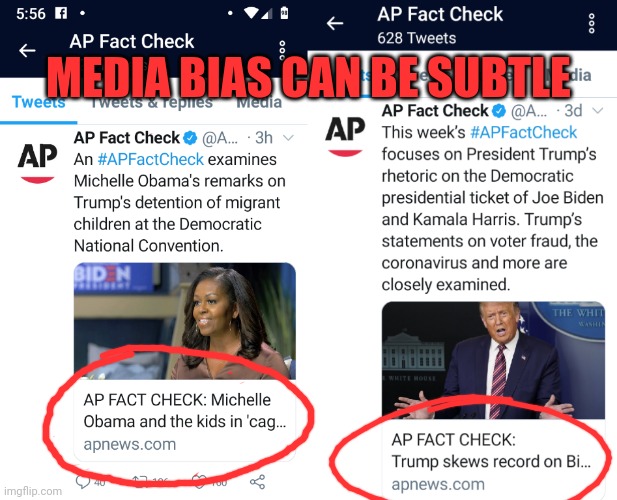 AP fact check bias - Imgflip