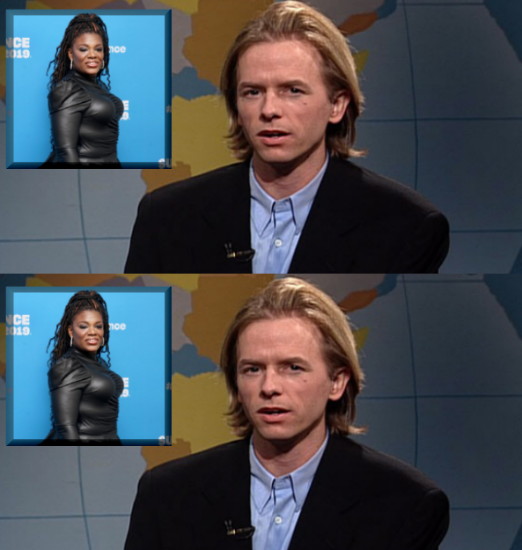 David Spade on Cori Bush Blank Meme Template