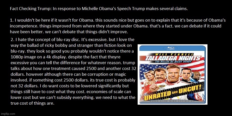 michelle obamas speech was a great speech | image tagged in deserves more | made w/ Imgflip meme maker