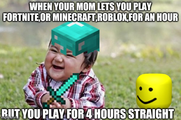 Evil Toddler Meme Imgflip - evil oof roblox