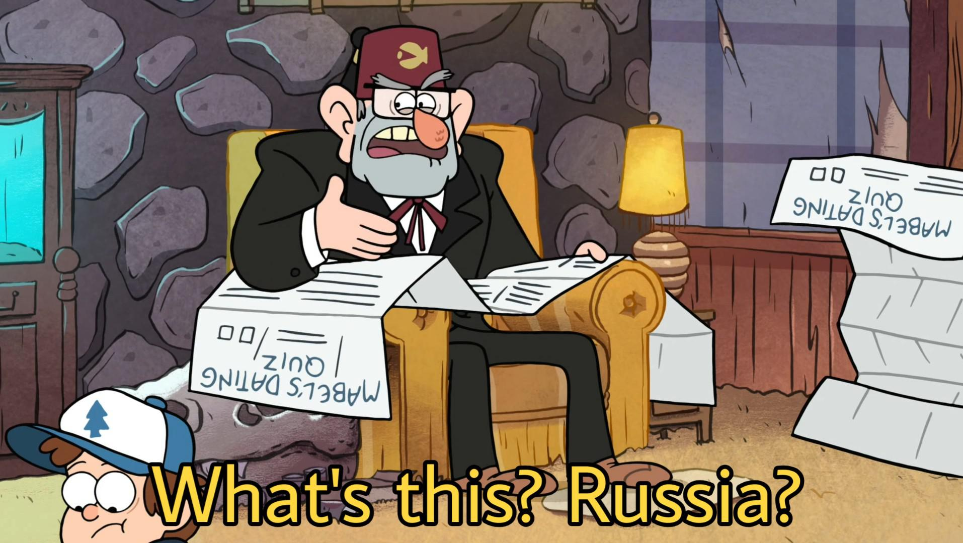 High Quality What's this? Russia? Blank Meme Template