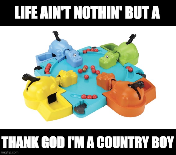 Improved John Denver lyrics | LIFE AIN'T NOTHIN' BUT A; THANK GOD I'M A COUNTRY BOY | image tagged in 90s kids | made w/ Imgflip meme maker