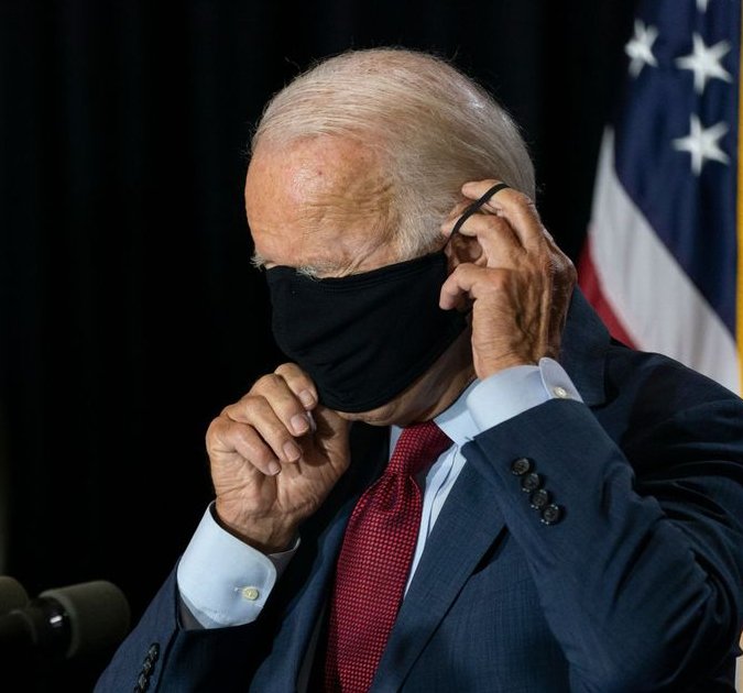 High Quality Biden mask Blank Meme Template